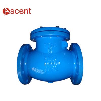 China General DIN2510 PN10 Ductile Iron Ball Check Valve With Flanged Ends Check Valves for sale