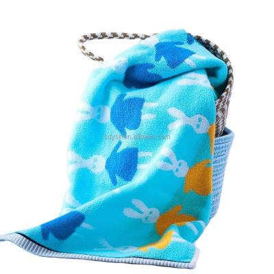 China Pro Skin Jacquard Face Towel 100% Cotton Soft And Absorbent Super Bath Towels Customized Hypoallergenic Face Towel for sale