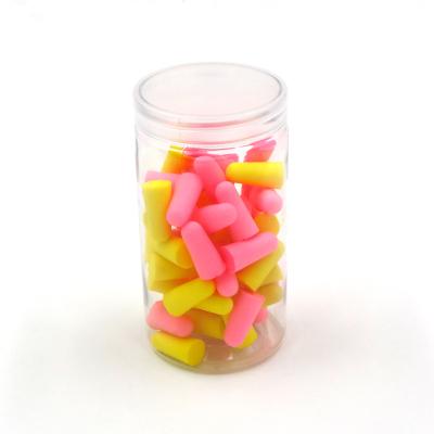 China Safety\Wholesale Soft\Comfortable\Disposable PU Foam Ball Shape Anti Noise Ear Plugs for sale