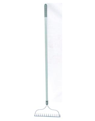 China Garden Rake Direct Selling Multiple Sizes Steel Main Goods Straight Handle And Practical Fiberglass Bow Rake for sale