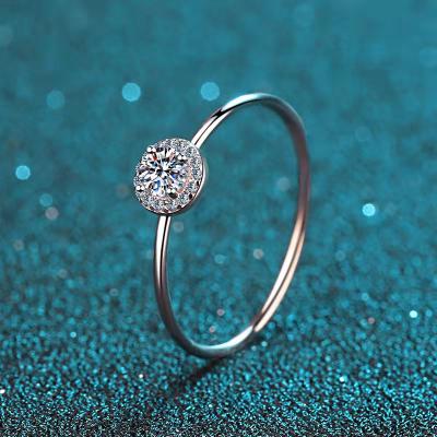 China 925 sterling silver silver eternal ring CLASSIC simple ring wedding ring 925 luxury high quality for sale