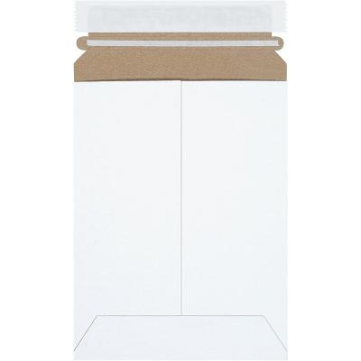 China Custom Logo Design Rigid Kraft Paper Recyclable Biodegradable Mailing Bag Mailing Bag Envelope for sale