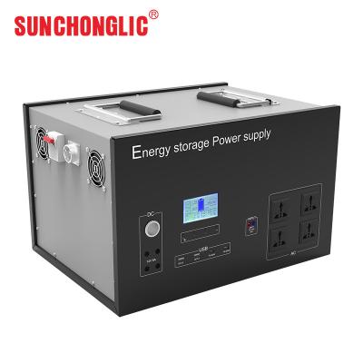 China 3000W zonne-energiegenerator Outdoor Camping Draagbare elektriciteitsgenerator Te koop