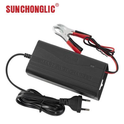 Chine Chargeur de batterie automobile à gel à trois phases Entrée AC 100V 12V 5A Énergie efficace à vendre