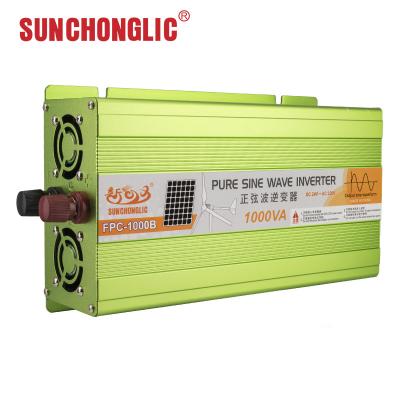 China Desligado da rede Inverter de potência de onda sinusoidal pura 1000w 24v 220v Industrial de alta eficiência à venda