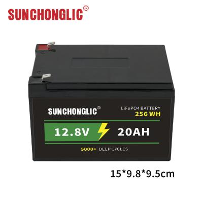 China 12.8V 20Ah LiFePO4 Lithium Battery Pack Overheating Protection Lightweight for sale
