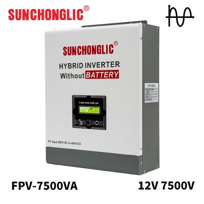 Chine Installation facile 7.5kw Inverteur hybride hors réseau MPPT 450V PV Simplicité et fiabilité à vendre