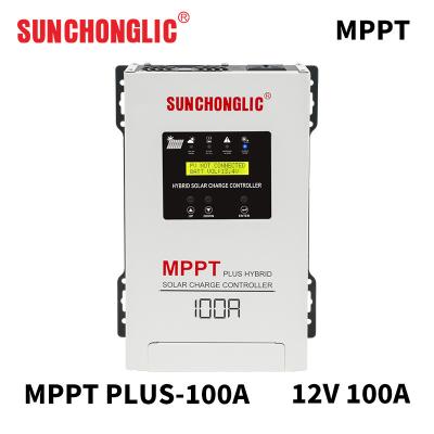 China 24V Hybrid MPPT Solar Charge Controller UPS Function DC 150V 100A Solar Charge Controller for sale