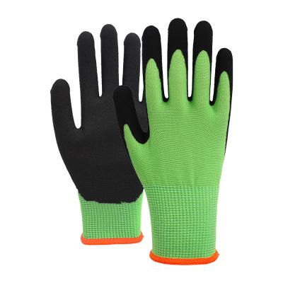 China Recycled 13 Gauge Protective Work Gloves Eco Friendly High Dexterity Safety Gloves for sale