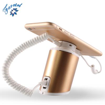 China Anti Theft Alarm Device Mobile Phone Security Display Stand Remote Control Holder With Alarm And Charging for sale