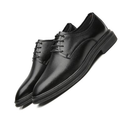 China Anti-odor 30 Years Factory Genuine Leather Shoes For Men's Stylish Shoes zapatos de hombre Custom Black Vestir for sale