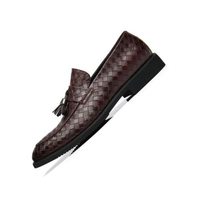China Anti-Smell 30 Years Factory Single Shoes Men's Tassel Loafer Dress Leather Casual Shoes For Lazy Men for sale