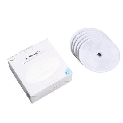 China PETKIT Automatic Water Fountain Filter Units Replacement Filters for EVERSWEET2 EVERSWEET3 DRINKS and CYBERTIAL PURA Water Fountain for sale