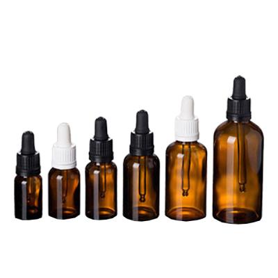 China Leere Glastropfflaschen, 5ml - Phiolen des Braunglas-100ml mit Tropfenzähler zu verkaufen