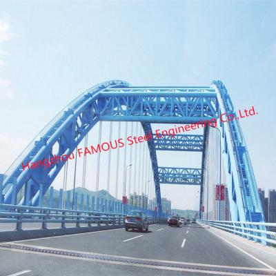 China Ponte de aço estrutural de 120 toneladas de carga de projeto com protecção contra corrosão à venda