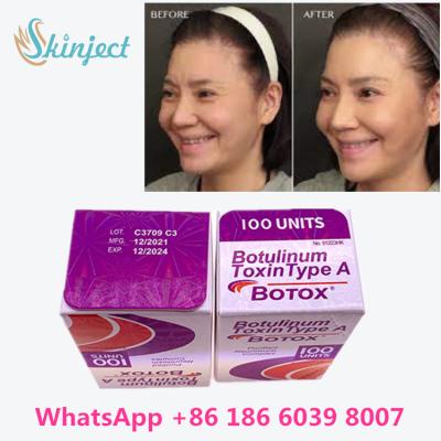 Chine Fiole/boîte botulinum d'Allergan 100 unité internationale 200ui 1 de toxine à vendre
