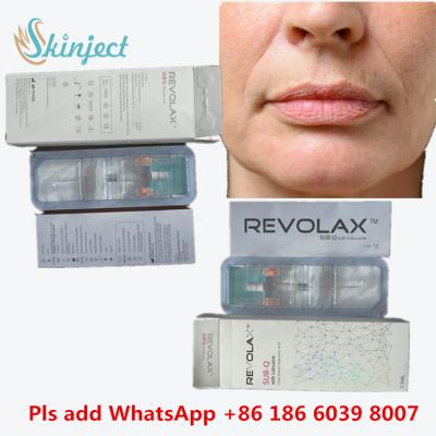 Chine Gel de hyaluronate de sodium médical Acide hyaluronique Dermique Revolax Remplisseur profond 1 ml Pour l' injection dans les lèvres à vendre