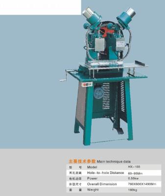 China Electric Power Auto Eyelet Machine / Punching Machine Single Head Or Double Head for sale
