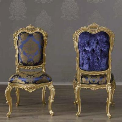China Handcrafted Carved Luxury Chair Sofa Luxury Sofa Chairs Living Room Wood Furniture Chair Part Leather for sale