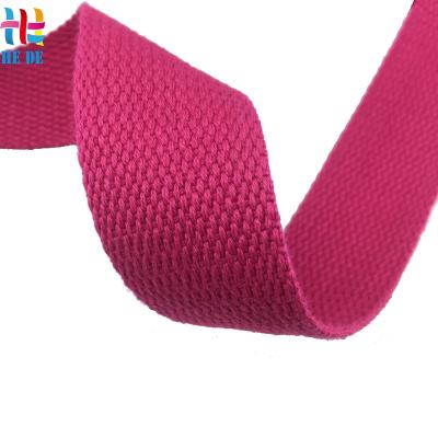China Colorful cotton webbing belt Cotton Webbing Roll Bags, Garment, Home Textile, Shoes for sale