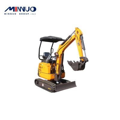 China Construction works Small size suitable for one person to easily operate and run Minnuo small excavator get widely used for personal use for sale