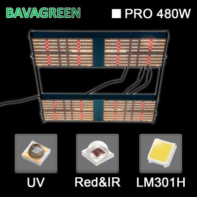 China 6x6 Mars Hydro 480W lm301h LED Grow Light Meanwell HLG Driver for sale