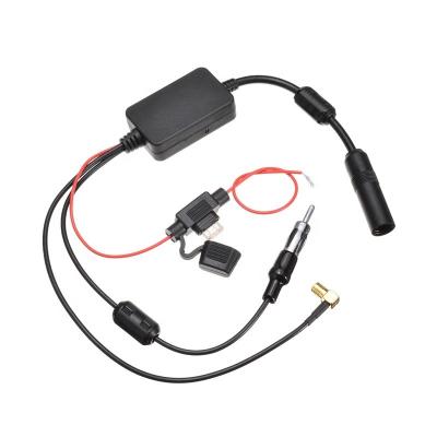 China Hot Selling Product DAB Am Fm radio antenna amplifier Car radio Signal Amplifier for sale