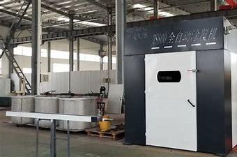 China 500kg/H Dip Spin Metallized Zinc Plating Machine Tilting Type for sale