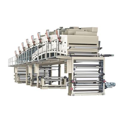 China High Speed Beverage HERO BRAND Wallpaper PET PVC BOPP Hot Melt Adhesive Tape Paper Coating Machine for sale