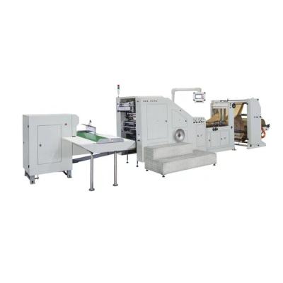 China Factory Portable Small Kraft Paper Khaki Bag Making Machine Fully Automatic for sale