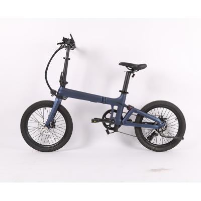 China Carbon Fiber Carbon Fiber Folding Electric Bike 20 Fold Ebike for sale
