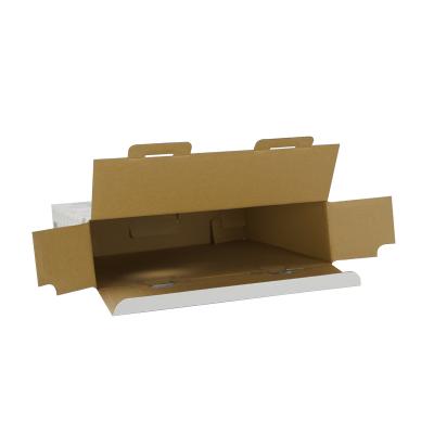 China Factory Manufactured Best Recyclable Custom Make Printing Elevator Lid Cardboard White Packing Hanger Box for sale