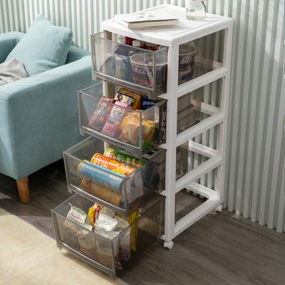 China New Traditional Stackable Plastic Box Storage Drawer Cabinet PP Storage Box Organizer For Toy for sale