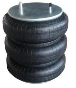 Chine ressorts pneumatiques de camion de 70mm-1000mm Rubber+Metal Iveco avec l'amortisseur plein de gaz à vendre