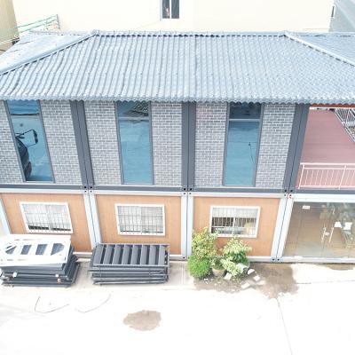 China Modern Customizable Container Homes 40ft Luxury Modular Prefab House Homes 3 Bedrooms for sale