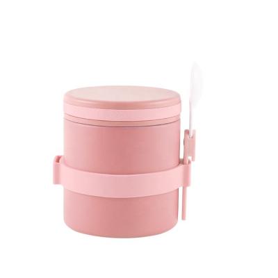 China 20oz/600ml Stainless Steel PORTABLE Healthy Kids Food Vacuum Insulated Food Jar With Custom Logo for sale