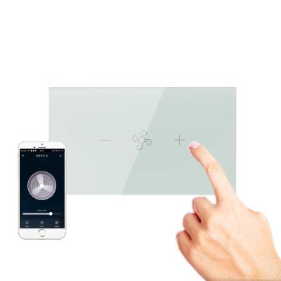 China Smart Home WiFi Ceiling Fan Switch Propeller Fan Speed Wireless Remote Control 120*72*34(EU) for sale