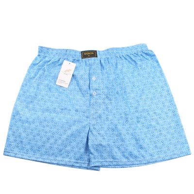 China Antibacterial Men's Underwear Polyester Men's Bag Arrow Shorts Wholesale Casual Plaid Boxer Shorts for sale