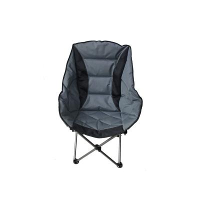 China Large Size Comfortable Heavy Duty Folding Camping Fabric Moon Chair Easy Carry Portable Chair For Indoor Outdoor for sale