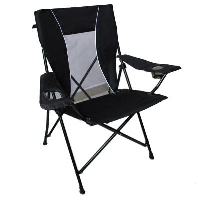 China Durable Outdoor Wholesale Portable Lightweight Folding Camping Chair Fishing Beach Chair Cooler Mesh With Cupholder for sale