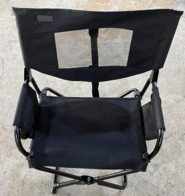 China Heavy Duty Mesh Foldable High Quality Chair Alloy Steel Fabric Folding Easy-Transport Chair Camping Manager for sale