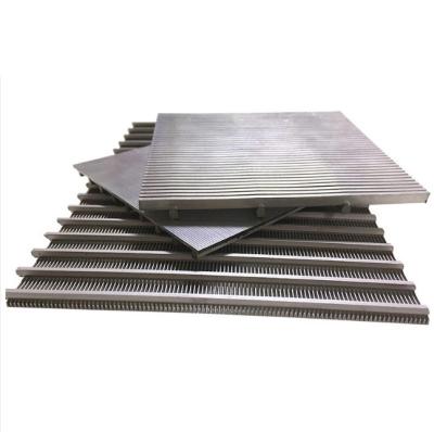 China SS304/316 Johnson Wedge Wire Screen Filter Panel/ Tube Mesh for sale