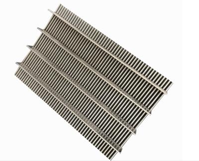 China 304 Stainless Steel Wedge Wire Grates Panel Industrial Filter for sale