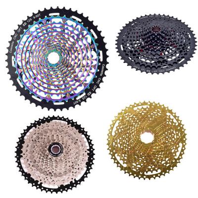 China Cassette SUN 12 Speed MTB Drop Out Silver Gold 11-50T Road Bike Cassette Flywheel Cycling Sprockets Bike Accessories for sale