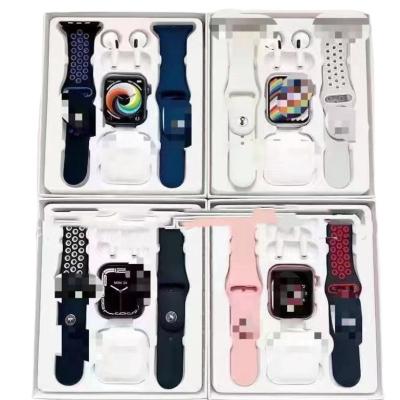 China APP Control Cheap price smart watch and earphone with tws headset T55 pro max smart watch tow in one for sale