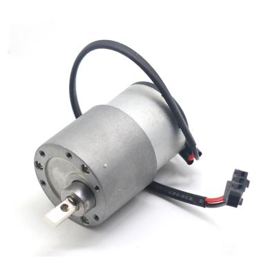 Cina High Quality Totally Enclosed Spur Gear 37gb528 Reduction 12v DC Motor Gear Reducer For Small Motor in vendita