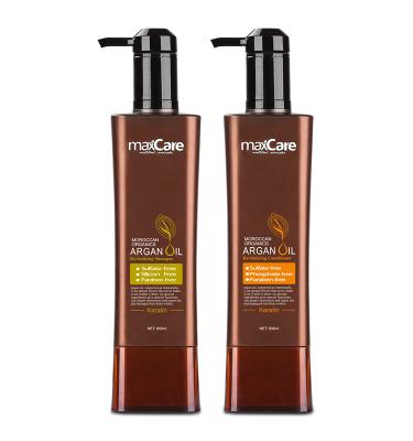 China Nourishing Moroccan Argan Oil 800ml Smooth Solid Argan Oil Bulk Hair Treatment Shampoo Hair Growth Serum Oil for sale