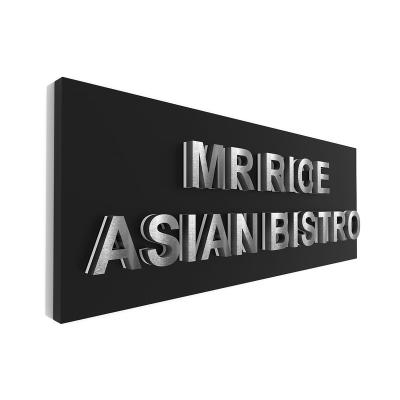 China Buildings Channel Name Board Marquee Sign Light Manufacturer Led Backlit Custom Acrylic 3d Outdoor Letter Back Signage for sale