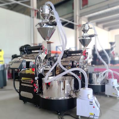 China Rostadores de café de 20 kg, 25 kg y 30 kg con doble certificación CE e ISO en venta