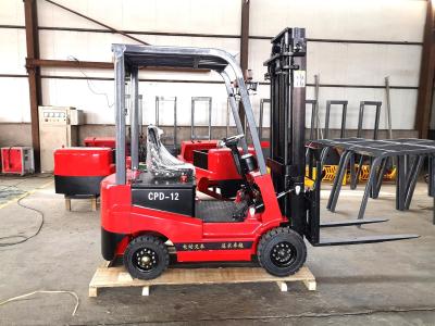 China 11km/H 2 Ton Electric Forklift, carretilla elevadora con pilas 120Ah en venta